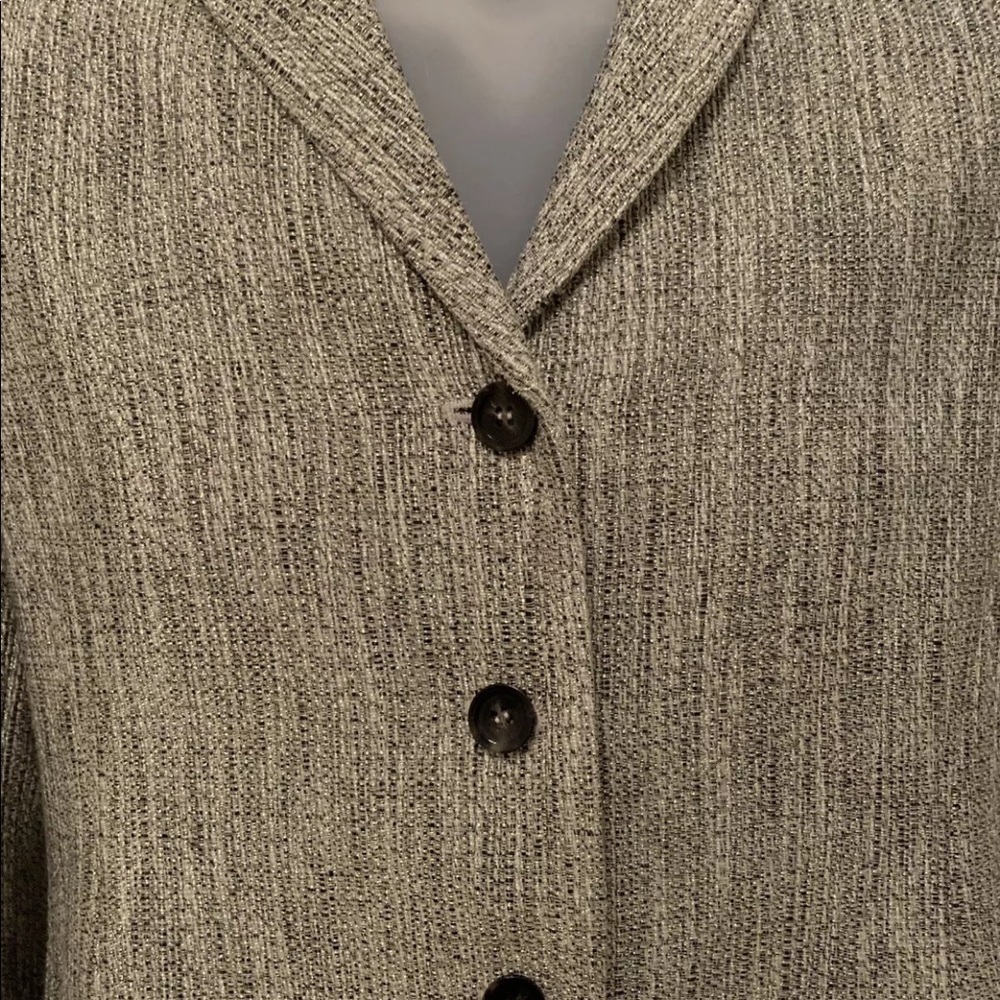 Jones NEW YORK Suit Jacket Gold & Black 8P - Picture 2 of 6
